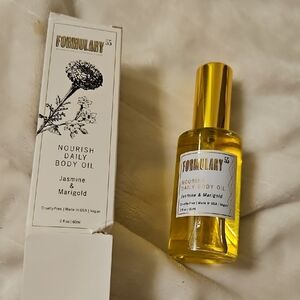 Jasmine & Marigold Nourish Daily Body Oil - Gold